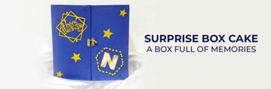 Surprise Box Cake