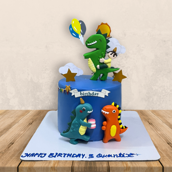 Dinosaur Theme Cake